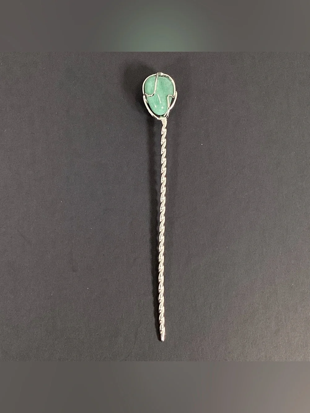 Vintage H. Stern Silver with Semi-Precious Stone Spoon & Olive Pick Bar …